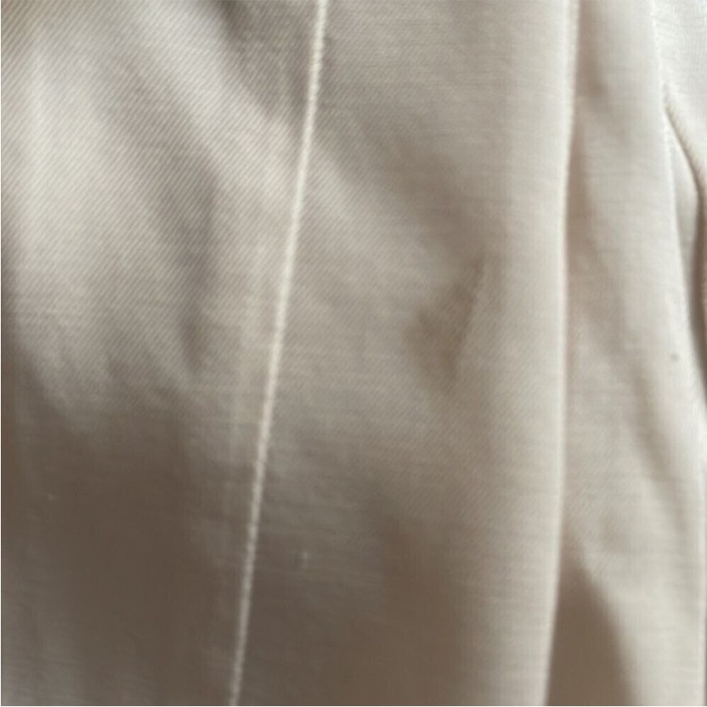 Wilfred Free Pull On Old Money Silky Preppy Pants‎ Color Cream Beige Size XS - Picture 12 of 12